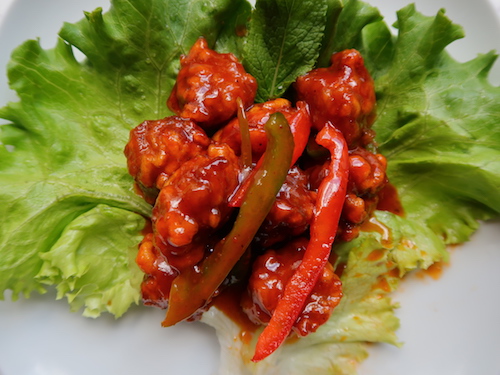 Travers de porc à la sauce aigre douce